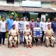 Three accused were arrested by the police of Ballari