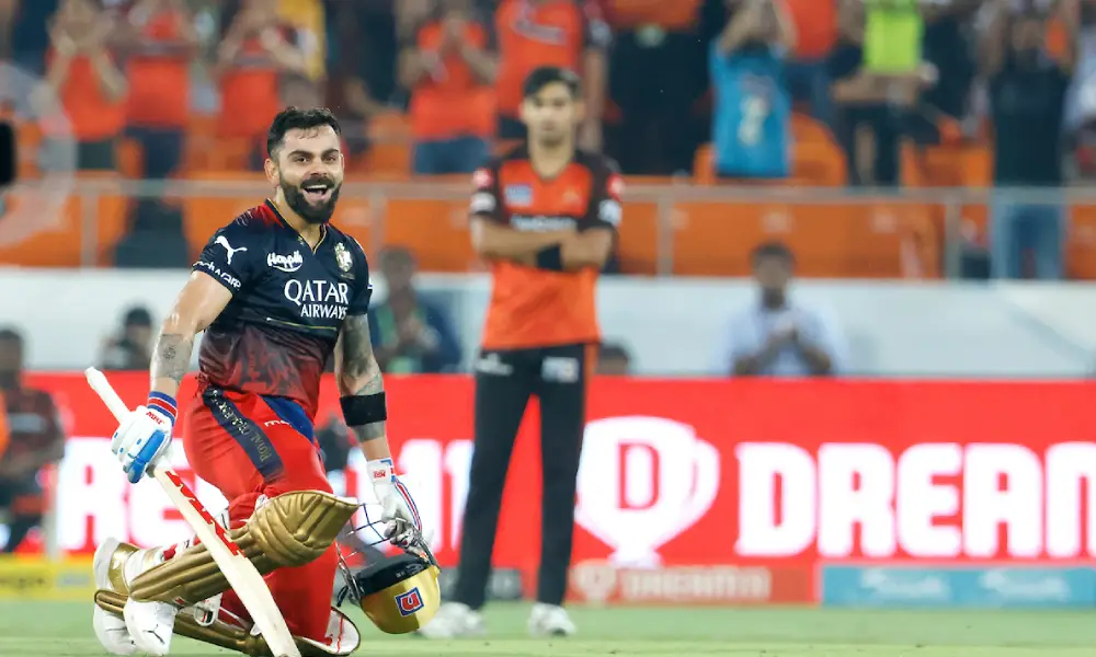 Which teams have a chance to make it to the playoffs after rcb's easy win?