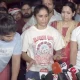vinesh phogat talking to press about returning medals on wrestlers protest