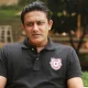 former Indian cricket captain Anil Kumble