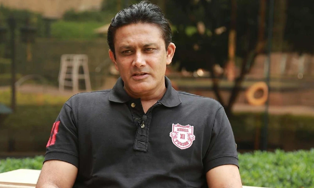 former Indian cricket captain Anil Kumble