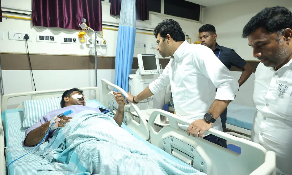 BTM Layout Ruckus BJP worker treated in ICU Arrest of culprits demanded Karnataka Election updates
