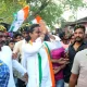 Karnataka election 2023 Congress candidate Nara Bharat Reddy campaigned by party leaders at various places in Ballari city