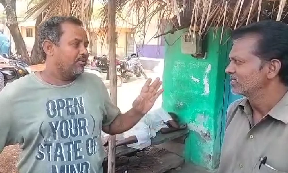Villager says he wont pay electricity bill in Lakshmeshwara Taluk