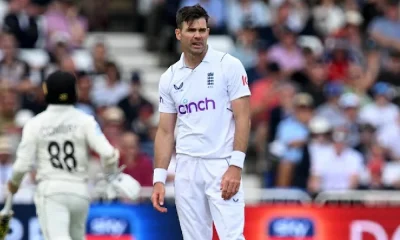 England's veteran pacer James Anderson injured ahead of Ashes series