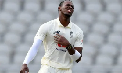 Jofra Archer Ruled Out Of Ashes