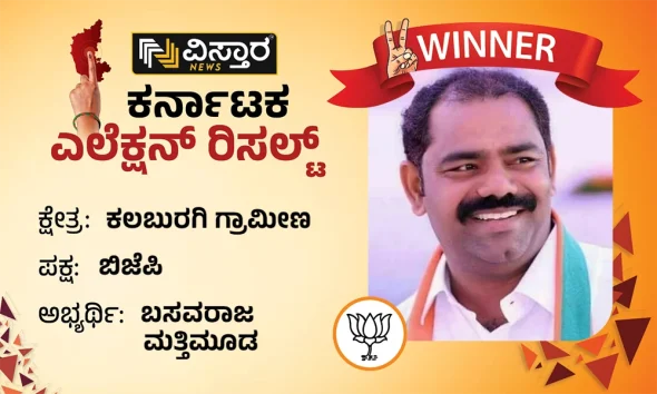 kalaburagi rural winner bjp candidate basavaraj matthimud