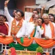 BJP campaigns in Govindaraja nagar and Vijayanagar Road show by Minister Ashwathnarayana