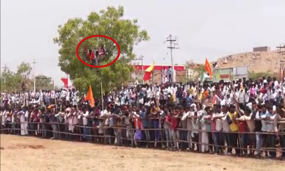 karnataka-election: sudeep fans lathicharged in devadurga