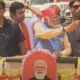modi in roadshow in bangalore and its effects