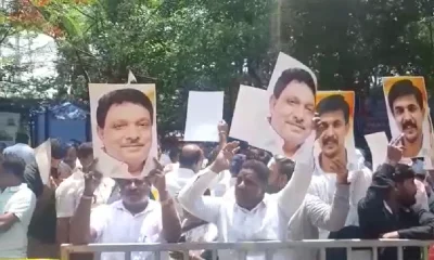Karnataka Cabinet expansion protest against congress by followers of priyakrishna and m krishnappa