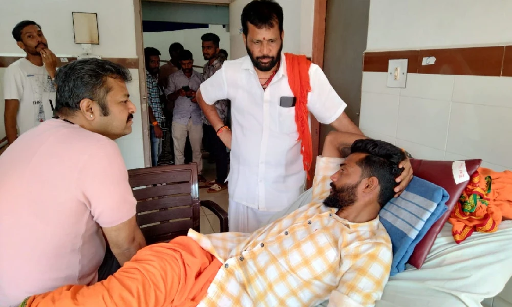 puttilla hindu activist in hospital