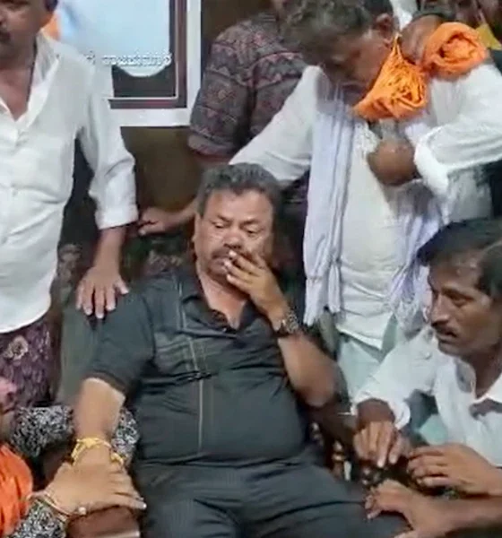 MP Renukacharya Got Emotional After Karnataka Assembly Election Result