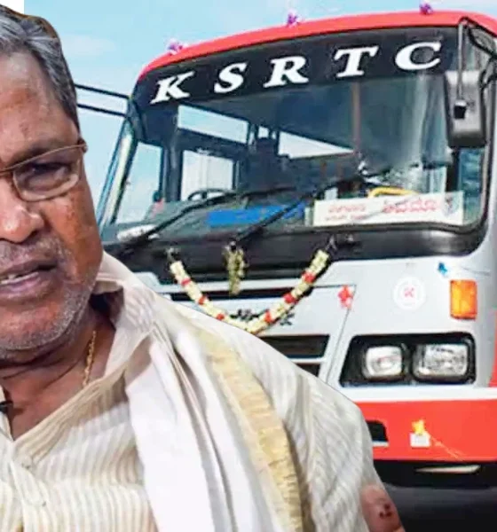 siddaramaiah and free bus unioun