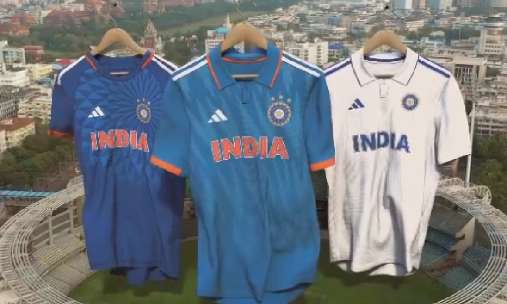 Adidas kit ffor Team India