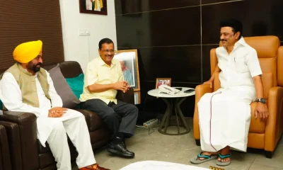 Arvind Kejriwal Meets MK Stalin In Tamilnadu