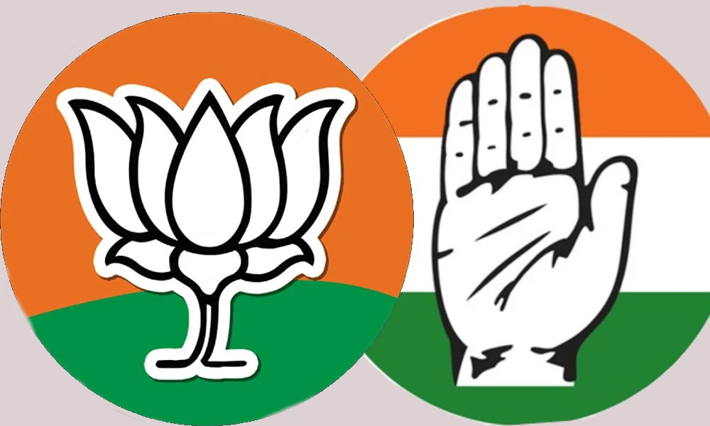 BJP and Congress Logo