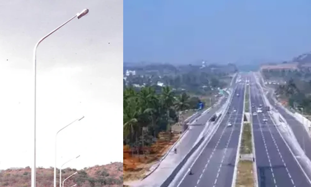Bangalore mysore expressway iron items