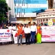 Blood donation awareness rally at vijayanagara
