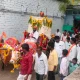 Bullock cart procession in Shahabad