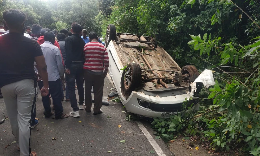 Car Accident in Ooty