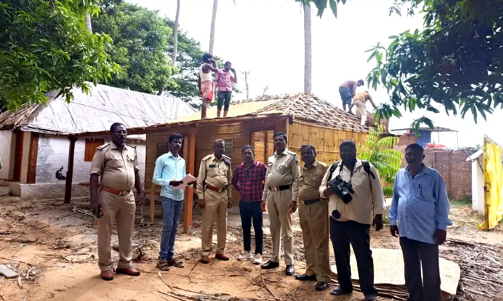 Clearance operation of unauthorized resorts home stays at anegundi