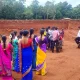 Deputy tahsildar visit Illegal red stone quarries at Mundigehalli