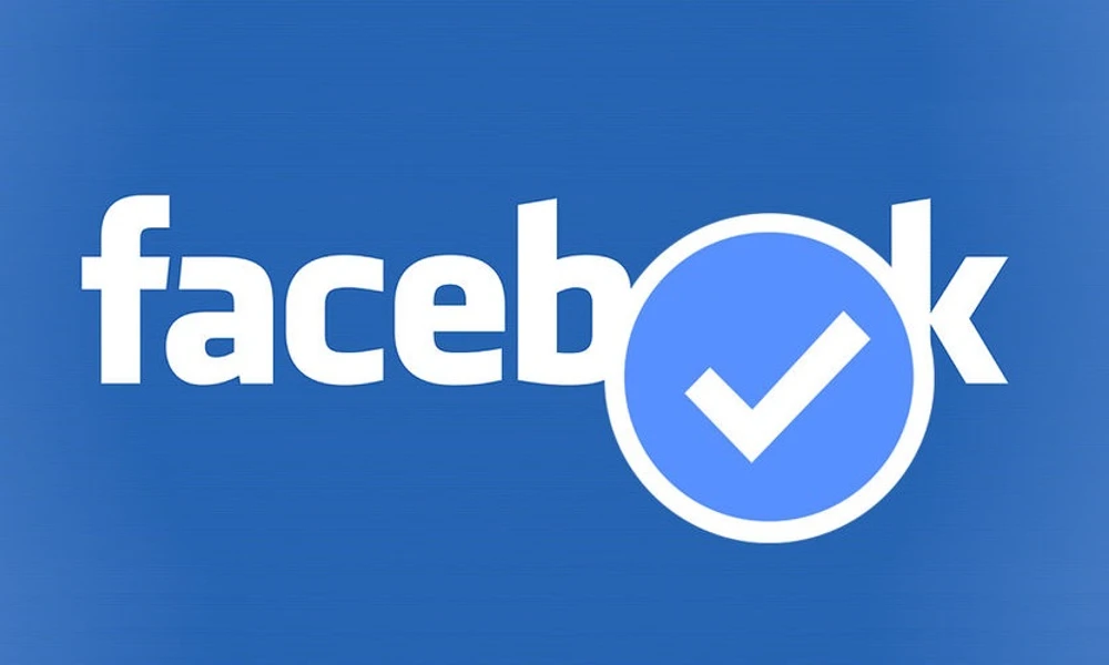 Facebook blue tick