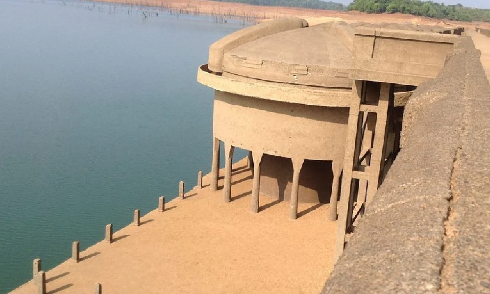 Sharavathi river is empty now Charming Madenur Dam Karnataka Dam updates
