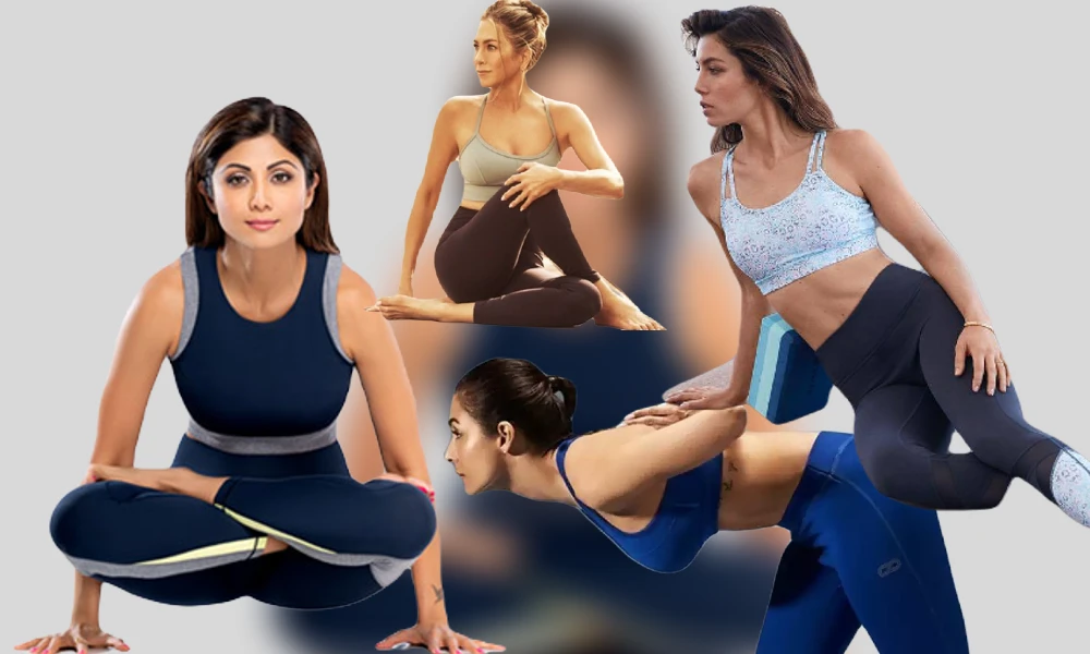 Hollywood Bollywood Celebrities Who Do Yoga Regularly