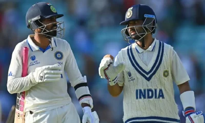 Ajinkya Rahane and Srikar Bharat