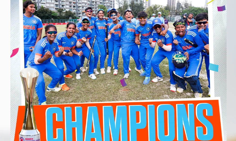 Women's Emerging Asia Cup 2023: Indian Women's Team Is Champian