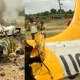 Jet crashes in chamaraj nagar 4