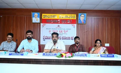 MLA Satish Krishna Sail spoke at the Karwar progress review meeting