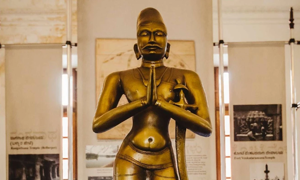 Kempegowda Statue in Bengaluru museum