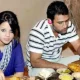 MS Dhoni relishes delicious dishes with his wife Sakshi