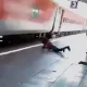 Man fell from moving train