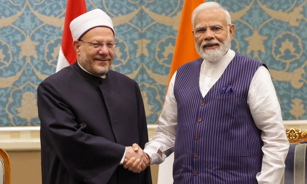 PM Modi met Grand Mufti of Egypt Dr. Shawky Ibrahim Allam