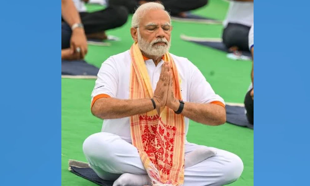 Narendra Modi Yoga At United Nations