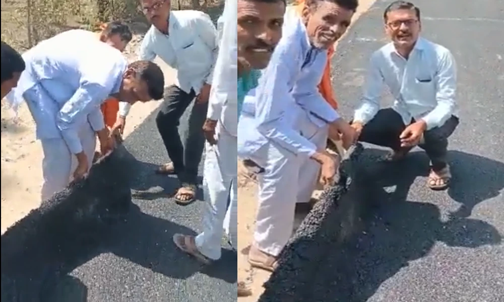 Bad Road In Maharashtra