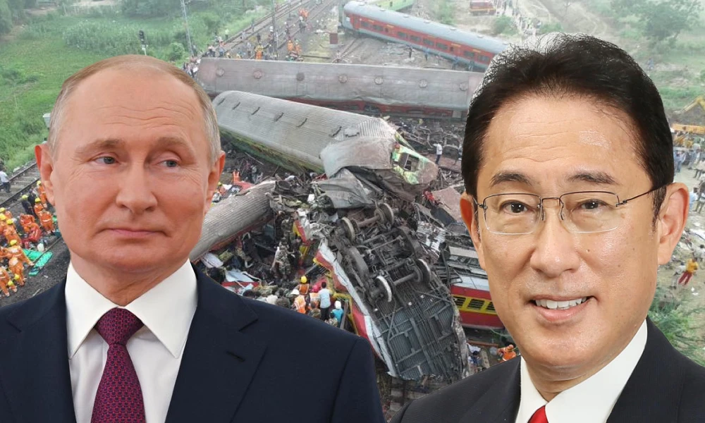 Vladimir Putin, Fumio Kishida Express Condolences