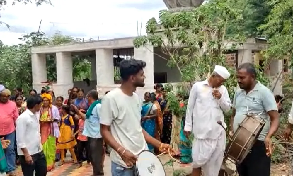 People of Lakshmeshwar in Belagavi marry off donkeys for rain news