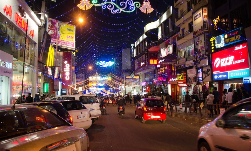 MG Road in Bangalore