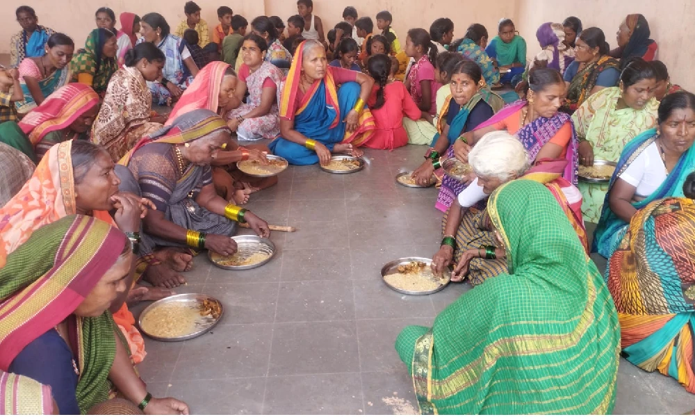 Doll Marriage Villagers pray for rain