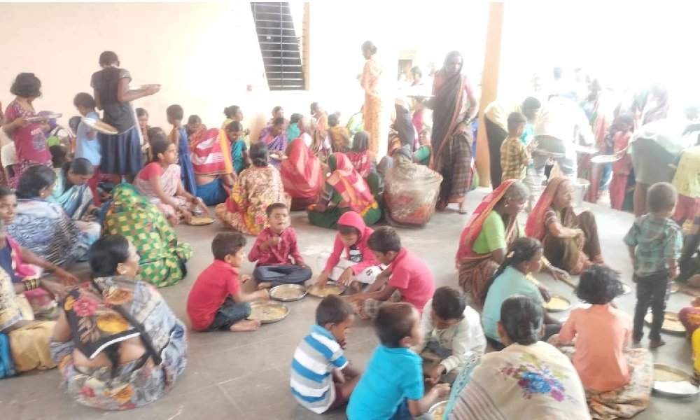 Doll Marriage Villagers pray for rain