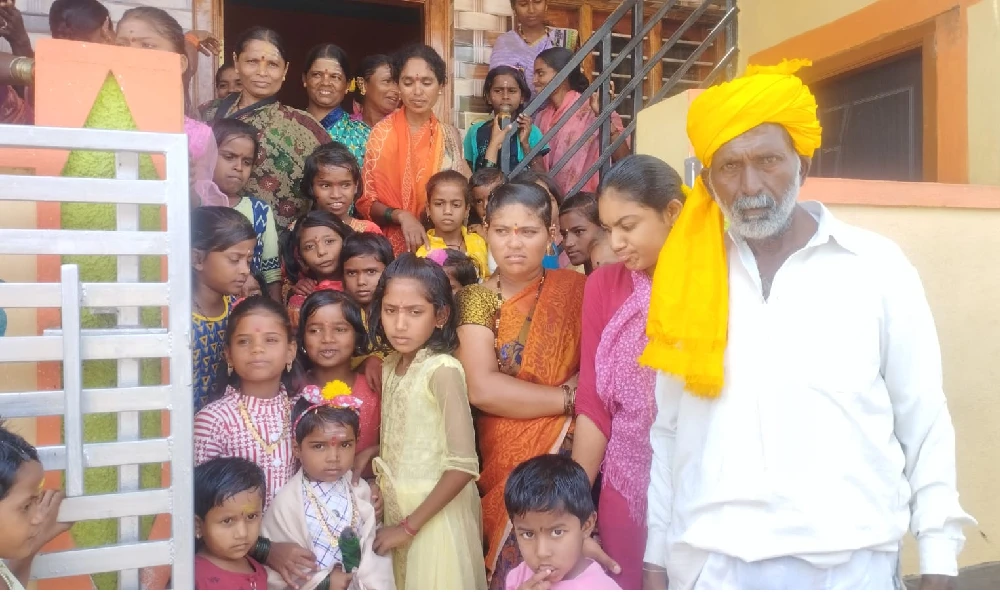 Doll Marriage Villagers pray for rain