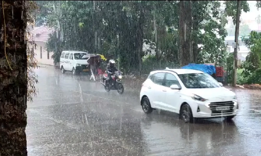 Rain in mangalore