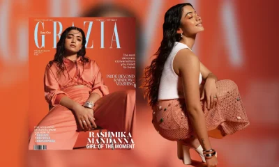 Rashmika Mandanna In Grazia cover Photo