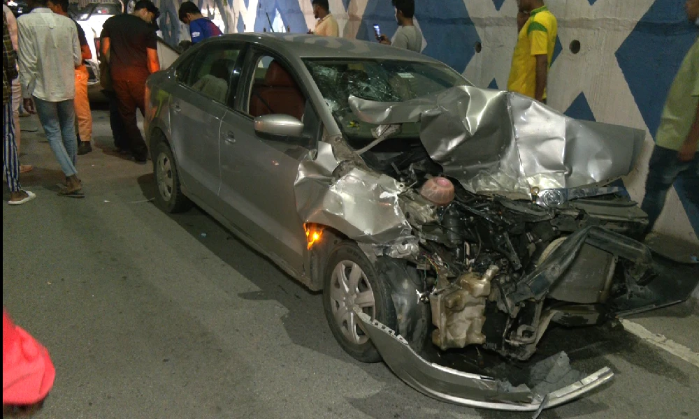 Car accident in bangalore