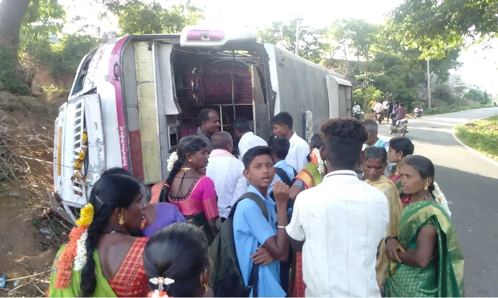 bus accident in bangalore